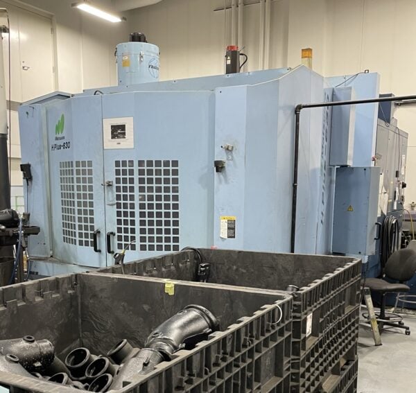 Matsuura H-Plus 630 HMC, 2007 - 630mm Pallets, TSC, Renishaw Probing, Full 4th Axis - Image 13