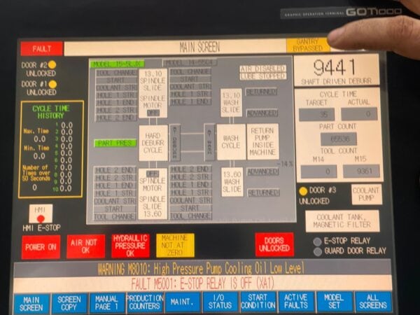 Nagel TF4 20 CNC Tape Lapping Machine, 2010 - Image 8