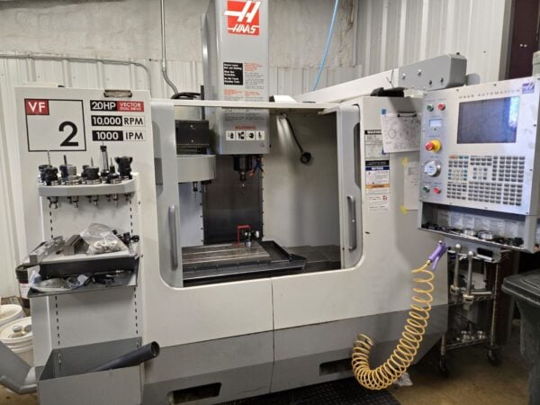 Haas VF-2D VMC, 2005 - Probing, 10K RPM Spindle - Image 2