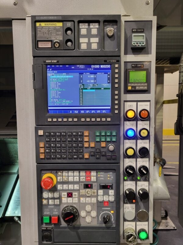 Mori Seiki CL-2000 CNC Horizontal Lathe, 2013 - Image 2