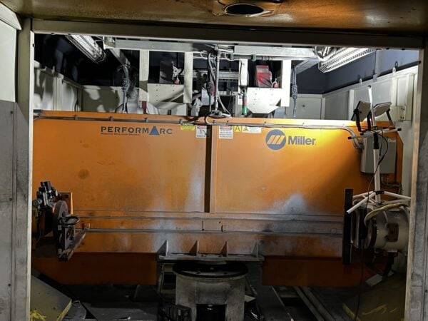 Miller Performarc 3 Arm Robotic Weld Cell, 2014 – Panasonic TA-1600 Robots - Image 2