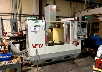 2001 haas vf-0 cnc vertical machining center