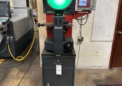 2002 starrett hb400 optical comparator