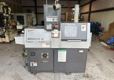 2011 tsugami b0204-ii precision cnc swiss lathe