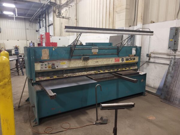 1/4" x 10' Adira GHS-0630 Hydraulic Shear, 2001 - Image 3