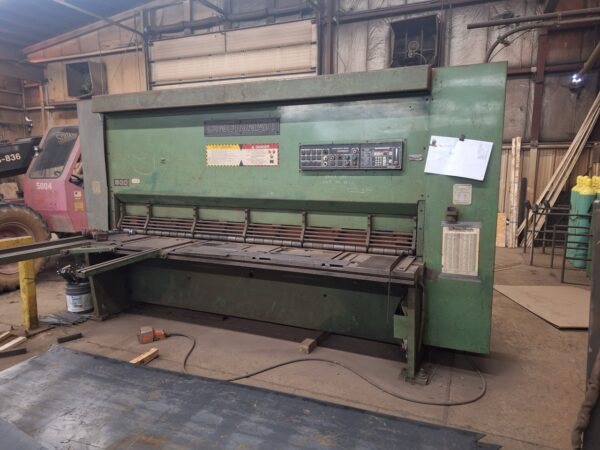 1/2" x 10' Cincinnati Model 500HS-10 Hydraulic Power Squaring Shear, 1990 - Image 2