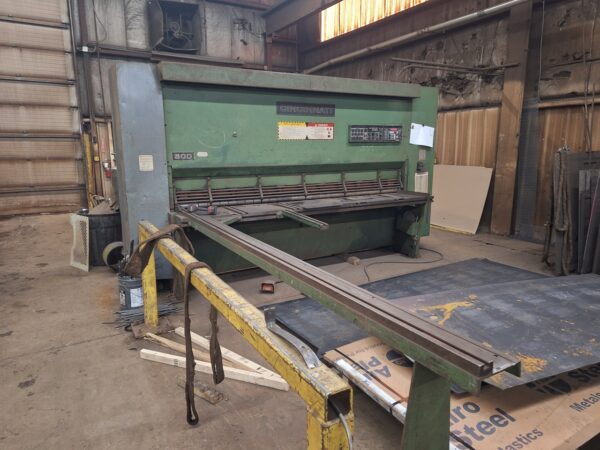 1/2" x 10' Cincinnati Model 500HS-10 Hydraulic Power Squaring Shear, 1990 - Image 4