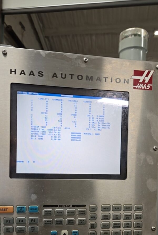 Haas VF-2D VMC, 2005 - Probing, 10K RPM Spindle - Image 3