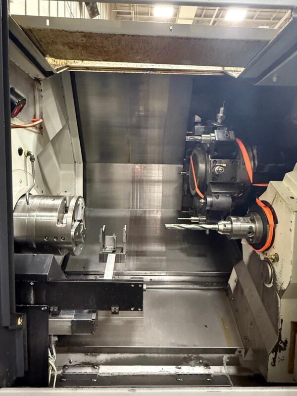 Mori Seiki NLX 2500 SMC/700 Multi-Axis CNC Lathe, 2012 - Probing, Chip Conveyor, Sub-Spindle, Tooling, ChipBlaster Coolant System - Image 3