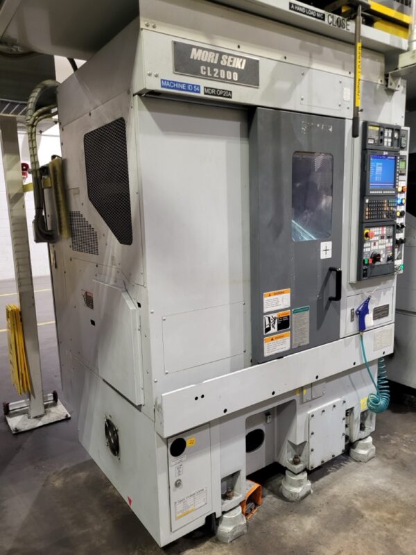 Mori Seiki CL-2000 CNC Horizontal Lathe, 2013 - Image 3