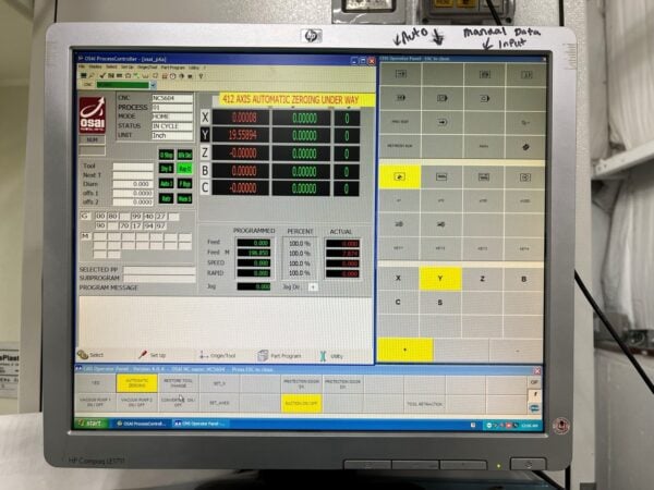 CMS Athena 3015 TUCU 5-Axis CNC Router, 2010 - Image 3