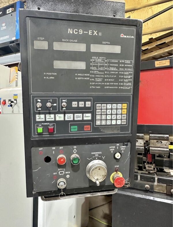 55 Ton x 6.5' Amada FBD-5020E Press Brake, 1993 - NC9-EXII Control - Image 3