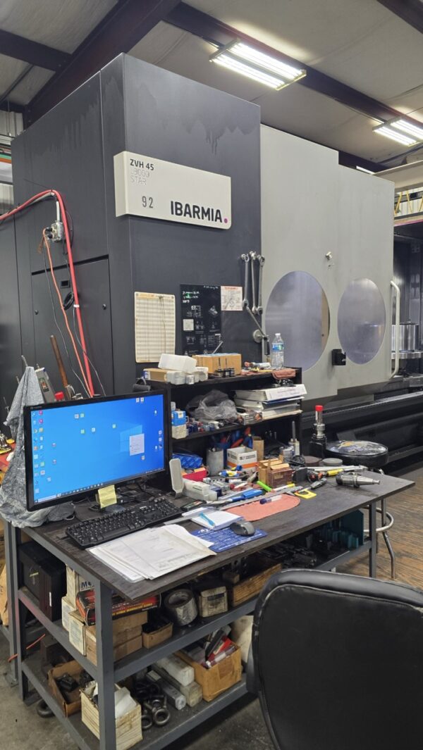 Ibarmia CNC VMC ZVH 45/L3000 Star, 2018 - 5 Axis Machining Center, Heidenhain TNC 640 HSCI Control, Heidenhain HR-510, Renishaw Probe System, Air Through Spindle - Image 3