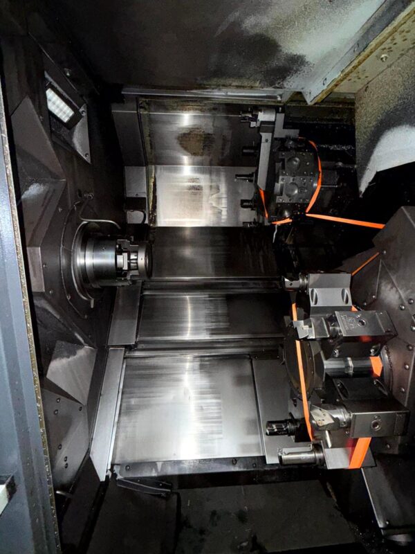 Mori Seiki NZX2500/600L Twin Turret CNC Lathe, 2012 - Tooling, Chip Conveyor - Image 4