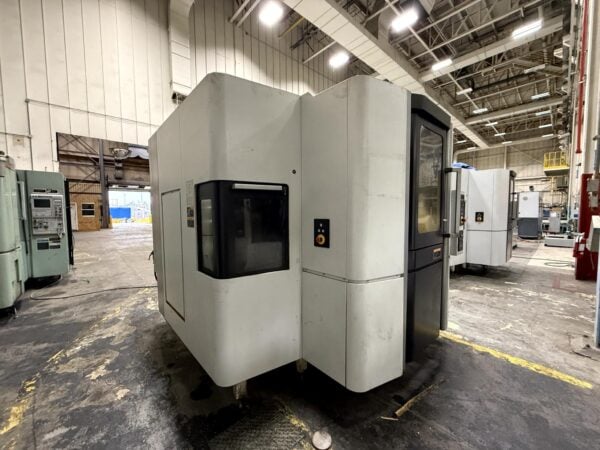Mori Seiki NHX4000 400mm CNC HMC, 2012 - Tooling, ChipBlaster Coolant Filtration System, Chip Conveyor - Image 4