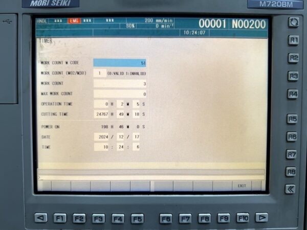 Mori Seiki NL1500MC/500 CNC Lathe, 2012 - Chip Conveyor, Tooling - Image 4
