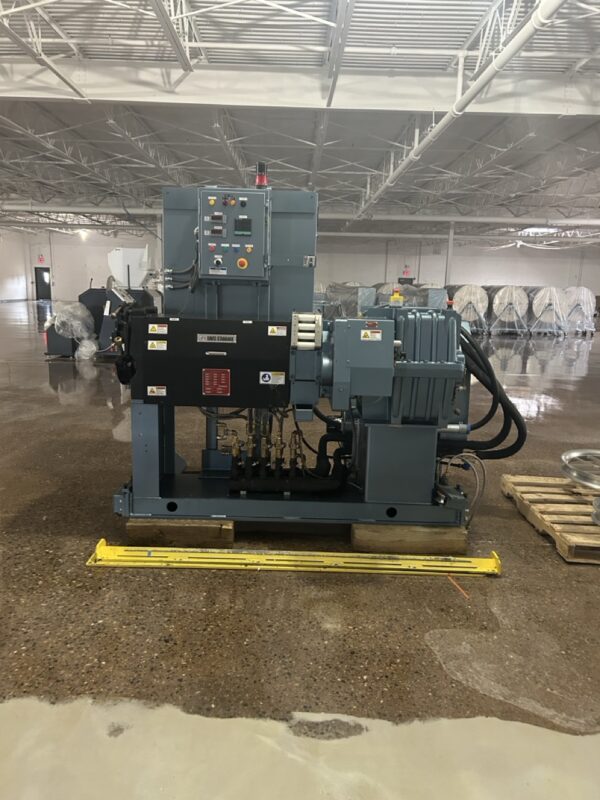 Davis Standard DSR 3.5" Extruder, DS Silicone Curing IR Tower, & Vertical RADROUND® Electric Infrared Preheat Oven, 2021 - 10.5:1 L/D Ratio - Image 4