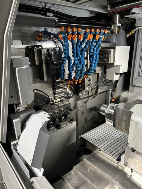 Tsugami BW329Z CNC Swiss Lathe, 2021 - MP High Pressure Coolant System, LNS Alpha 538 Bar Feeder, Oscillation Cutting, Low Hours - Image 5