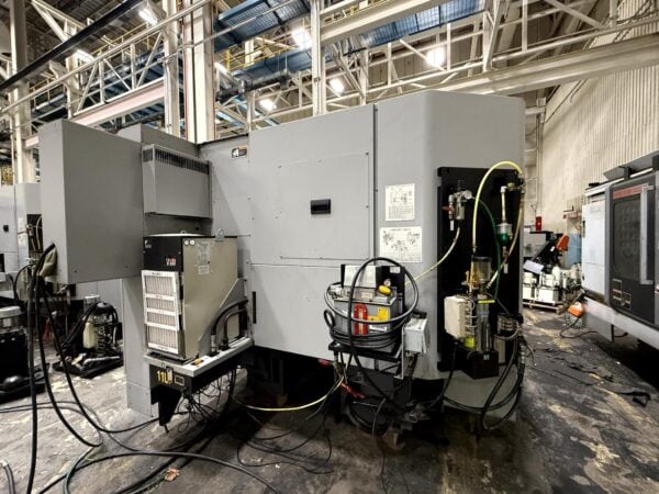 Mori Seiki NHX4000 400mm CNC HMC, 2012 - Tooling, ChipBlaster Coolant Filtration System, Chip Conveyor - Image 6