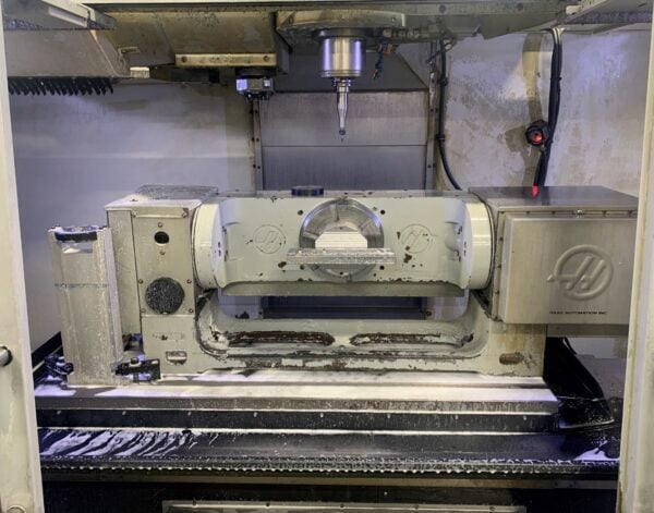 Haas VF-3SS VMC, 2007 - Through Spindle Coolant, Probe, 5th Axis Trunnion - Image 6