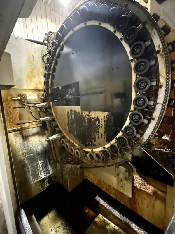 Mori Seiki NHX4000 400mm CNC HMC, 2012 - Tooling, ChipBlaster Coolant Filtration System, Chip Conveyor - Image 7