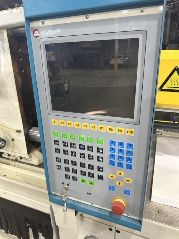 130 Ton, 10.2 Oz Shot Size LK Machinery Potenza-II PT130 Injection Molding Machine, 2018 - Never Used - Image 3