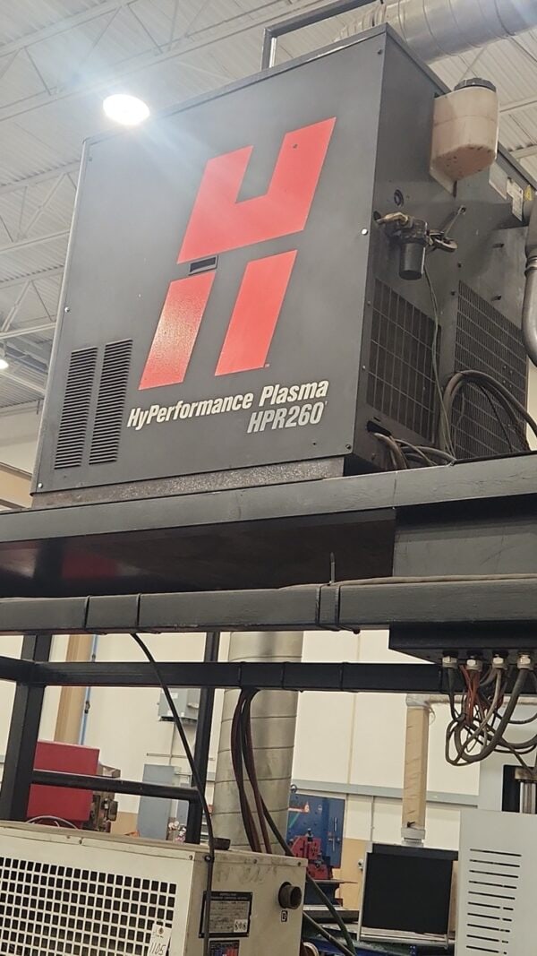 7' x 16' Messer Metal Master Plus, 2006 - HPR260 High Definition Plasma Table - Image 8