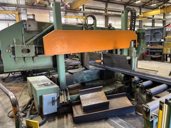 Peddinghaus PCD-1100 Beam Drill Line with 1100-510 DG Miter Saw, 2009 - Image 8