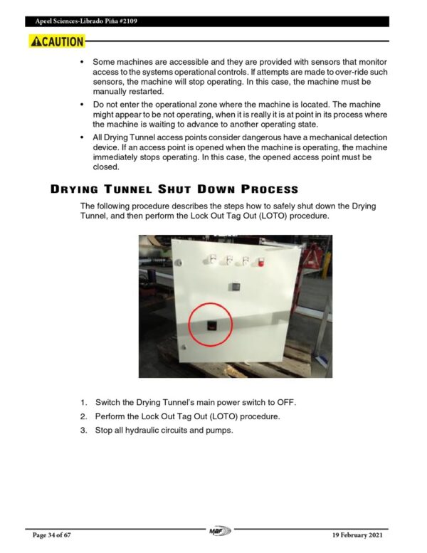 MAF Librado Pina Recirculating Hot Air Dryer, 2021 - Image 36