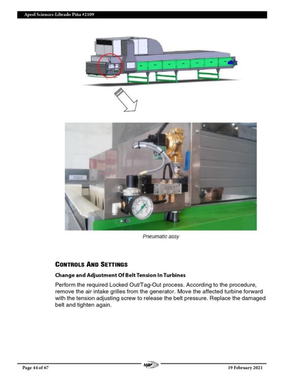 MAF Librado Pina Recirculating Hot Air Dryer, 2021 - Image 46