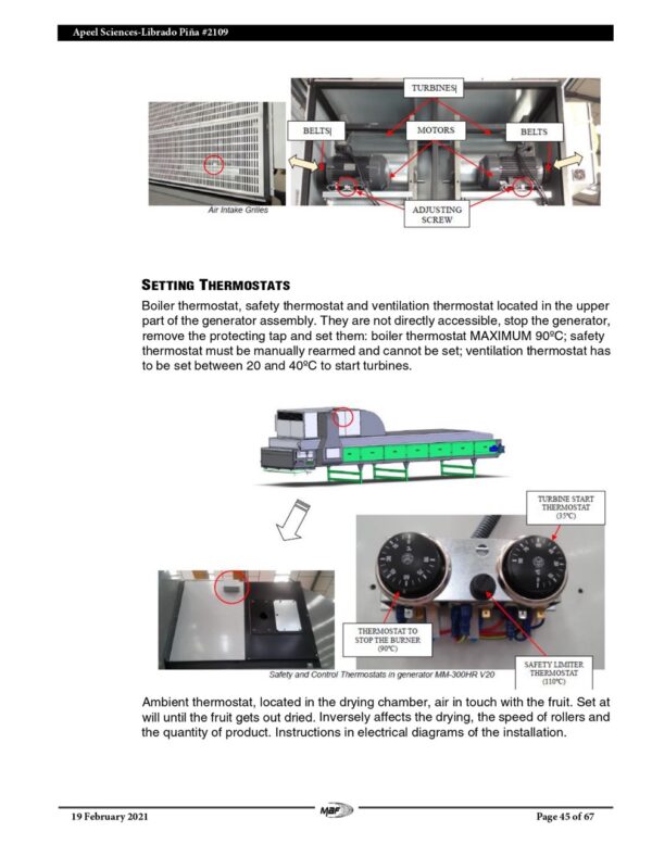MAF Librado Pina Recirculating Hot Air Dryer, 2021 - Image 47