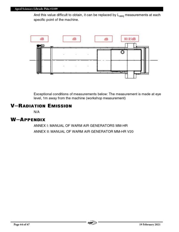 MAF Librado Pina Recirculating Hot Air Dryer, 2021 - Image 66