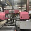 20" x 20" Behringer Model HBP-530A Automatic Horizontal BandSaw, 1998 - 50' of Conveyor Included