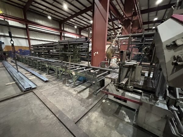 20" x 20" Behringer Model HBP-530A Automatic Horizontal BandSaw, 1998 - 50' of Conveyor Included - Image 3