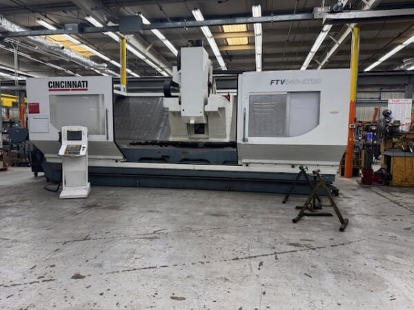 Cincinnati FTV 840-3700 VMC, 2008 - Fanuc Control, Through Spindle Coolant