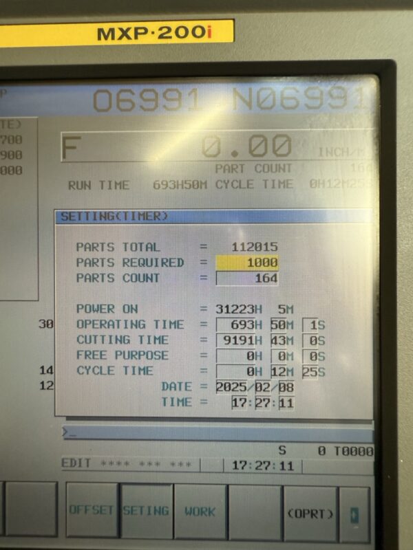 YCM XV1020A VMC, 2006 - Fanuc Control - Image 2