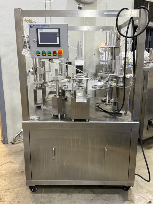 SnowBall Machinery SNFL4 Rotary Ice Cream Filling Machine, 2020