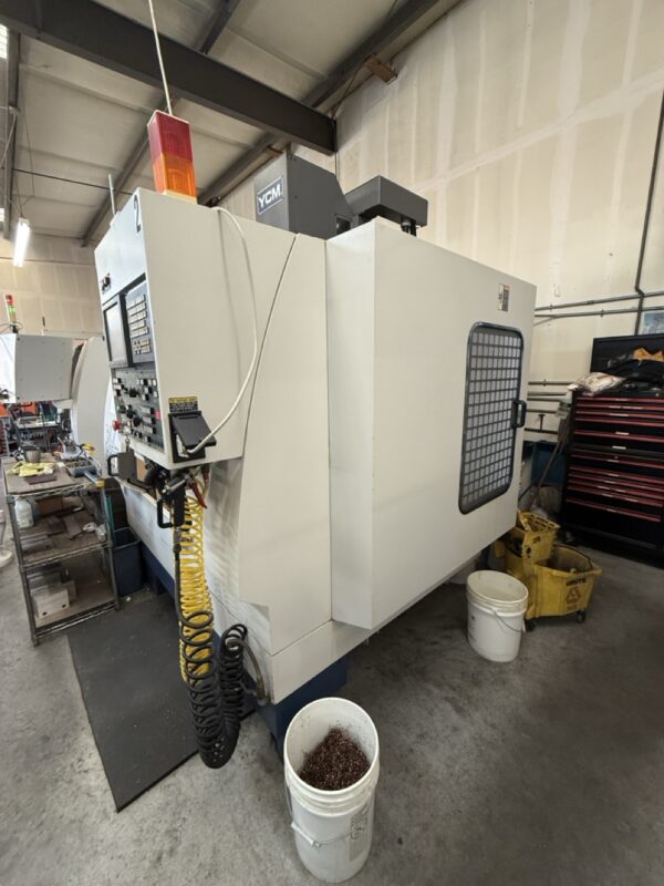YCM XV1020A VMC, 2005 - Fanuc Control, Chip Auger, Video Available - Image 7