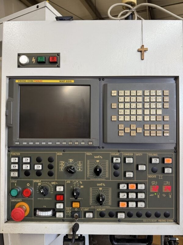 YCM XV1020A VMC, 2006 - Fanuc Control - Image 3