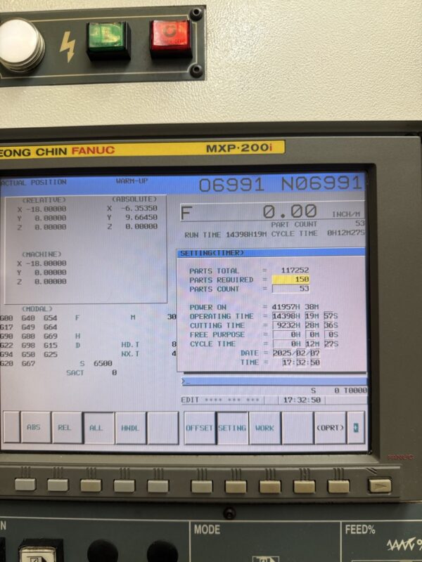 YCM XV1020A VMC, 2005 - Available Immediately - Image 14