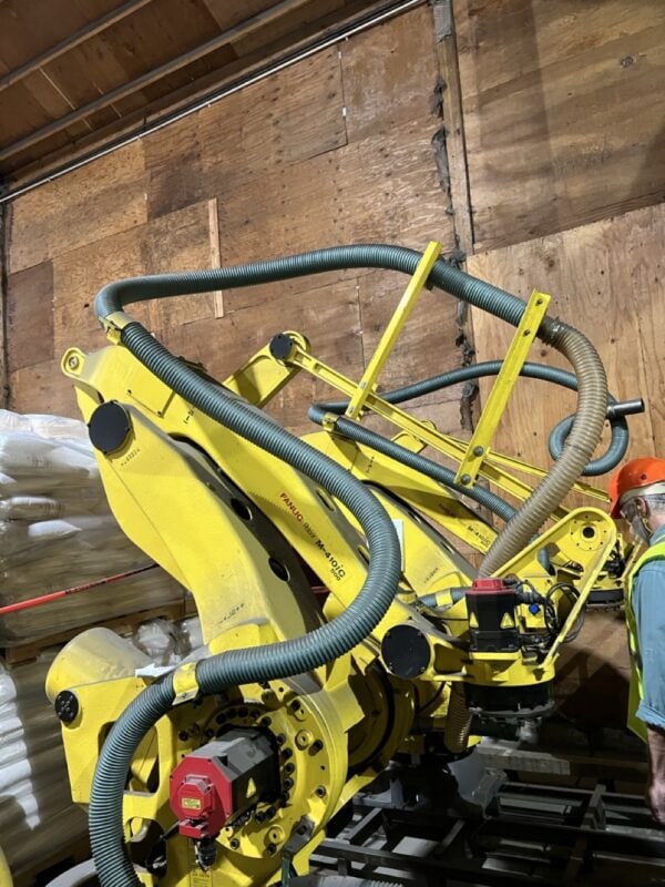 Fanuc R-30iB Plus Palletizing Robot, 2019 - Equipped with End of Arm Tooling and Teach Pendant - Three of Four - Image 10