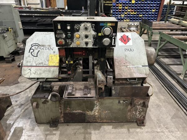 8″ X 12″ Marvel Spartan PA10 Automatic Horizontal Bandsaw, 1997