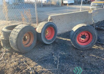 bobcat skid steer wheels