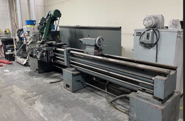 20" x 98" Tarnow Tuj 50 x 3000 Engine Lathe, 1978 - Grinding Attachment - Image 2