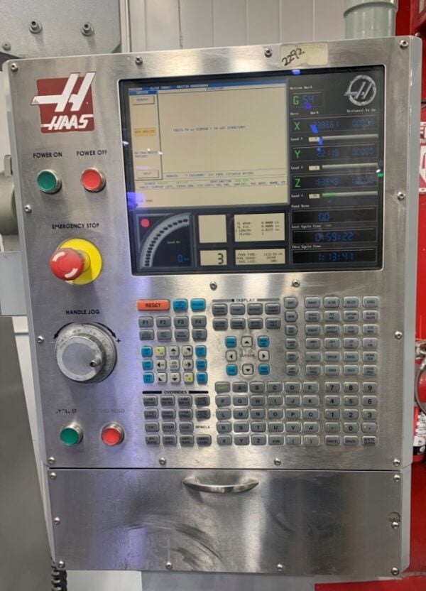 Haas VF-3SS VMC, 2007 - Probing, TSC, Trunnion - Image 3