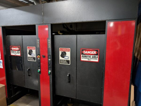 Lincoln Electric System 30HS Robotic Weld Cell, 2013 -  Fanuc ArcMate 100ic with R-30iA Control