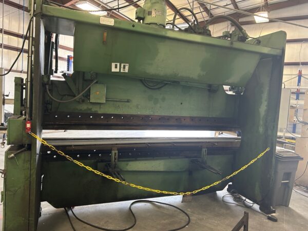 90 Ton x 12' Cincinnati 90CBX10 Hydraulic Press Brake, 1989 - Image 4