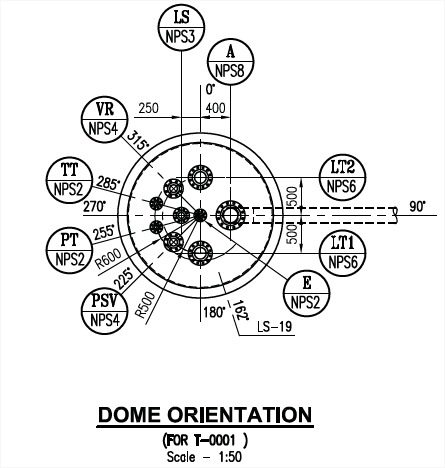 KNM LPG Bullet Tank – 3300m³ Horizontal Pressure Vessel – 2017