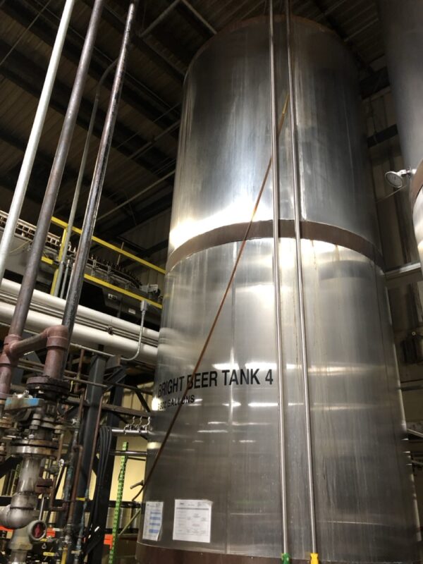 3,800 Gallon Enerfab Stainless Steel Bright Tank - Tank 4 - Image 2