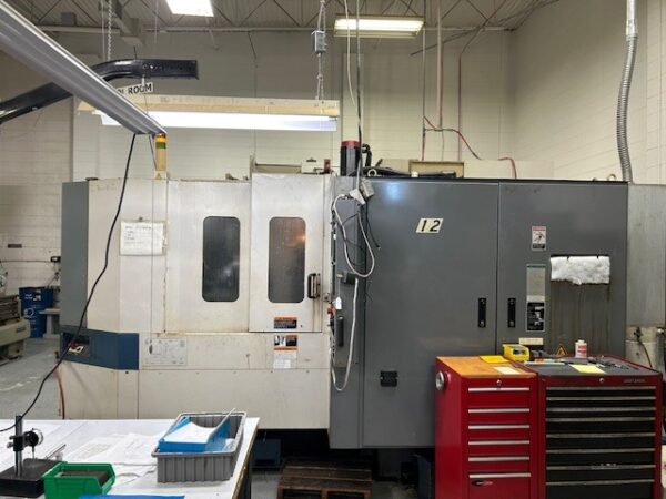 400mm Mori Seiki SH-40 CNC HMC, 1997 - TSC, Chip Conveyor, Renishaw Ready